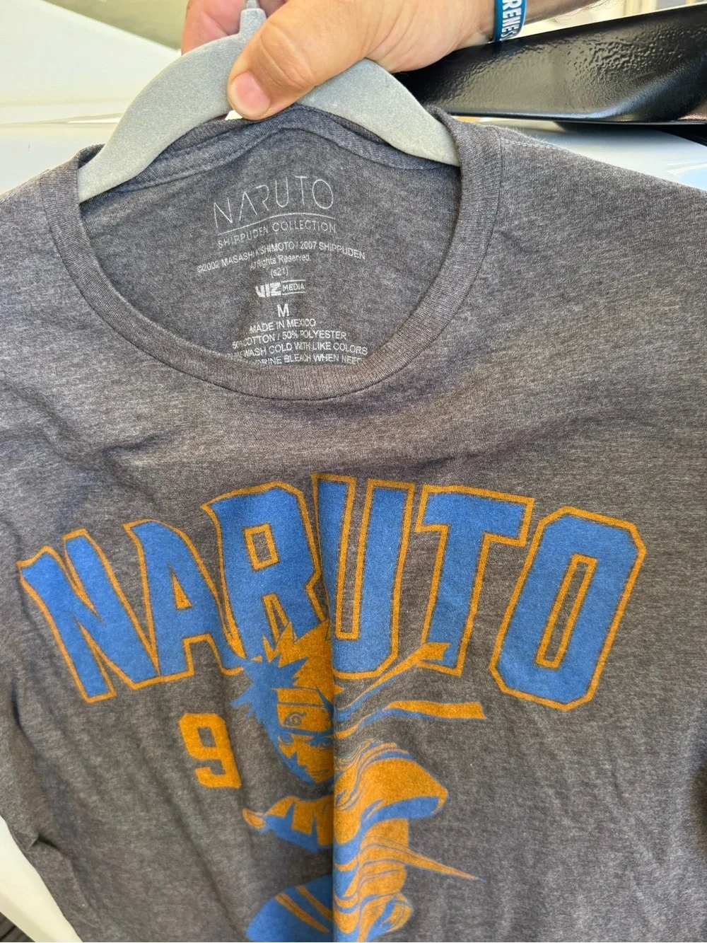 NARUTO 9 SHIPPUDEN COLLECTION T SHIRT Size Medium